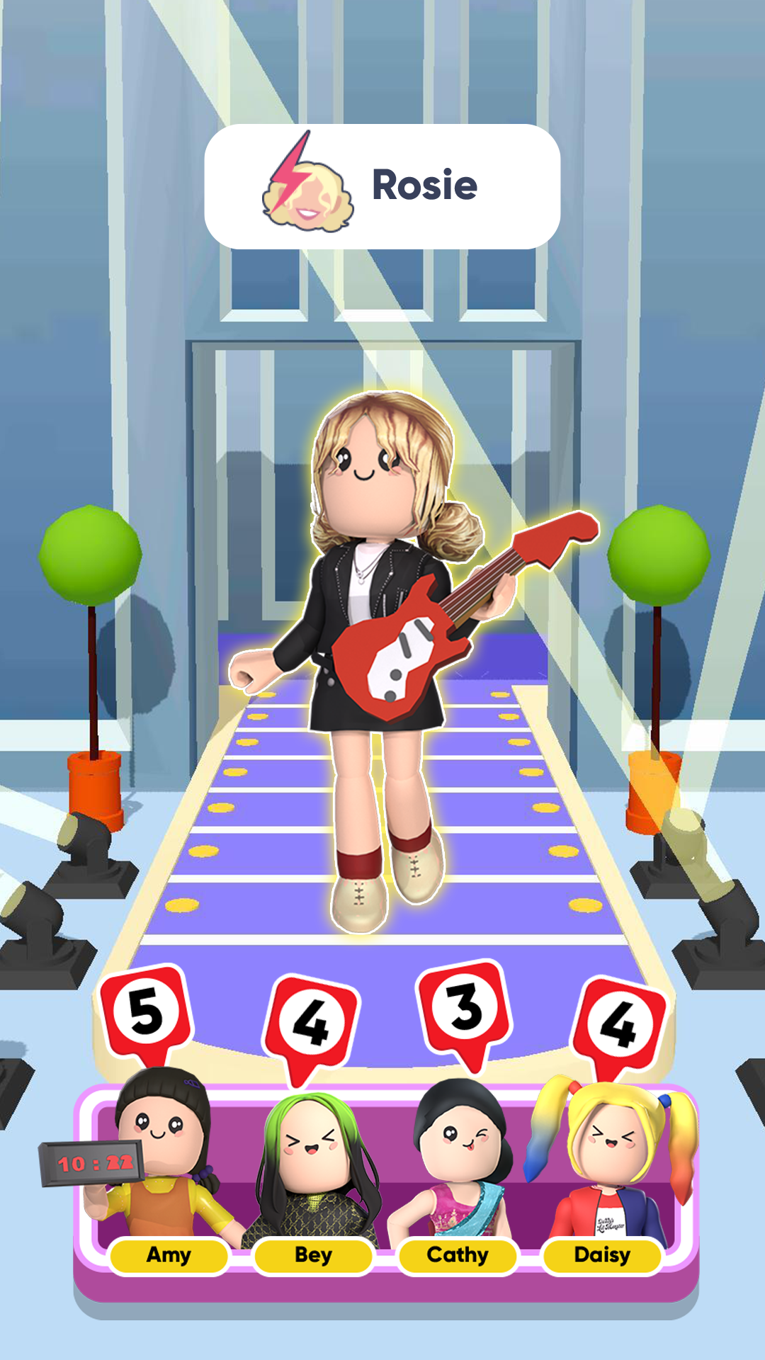 اسکرین شات 5 بازی Famous Fashion - Dress Up Game