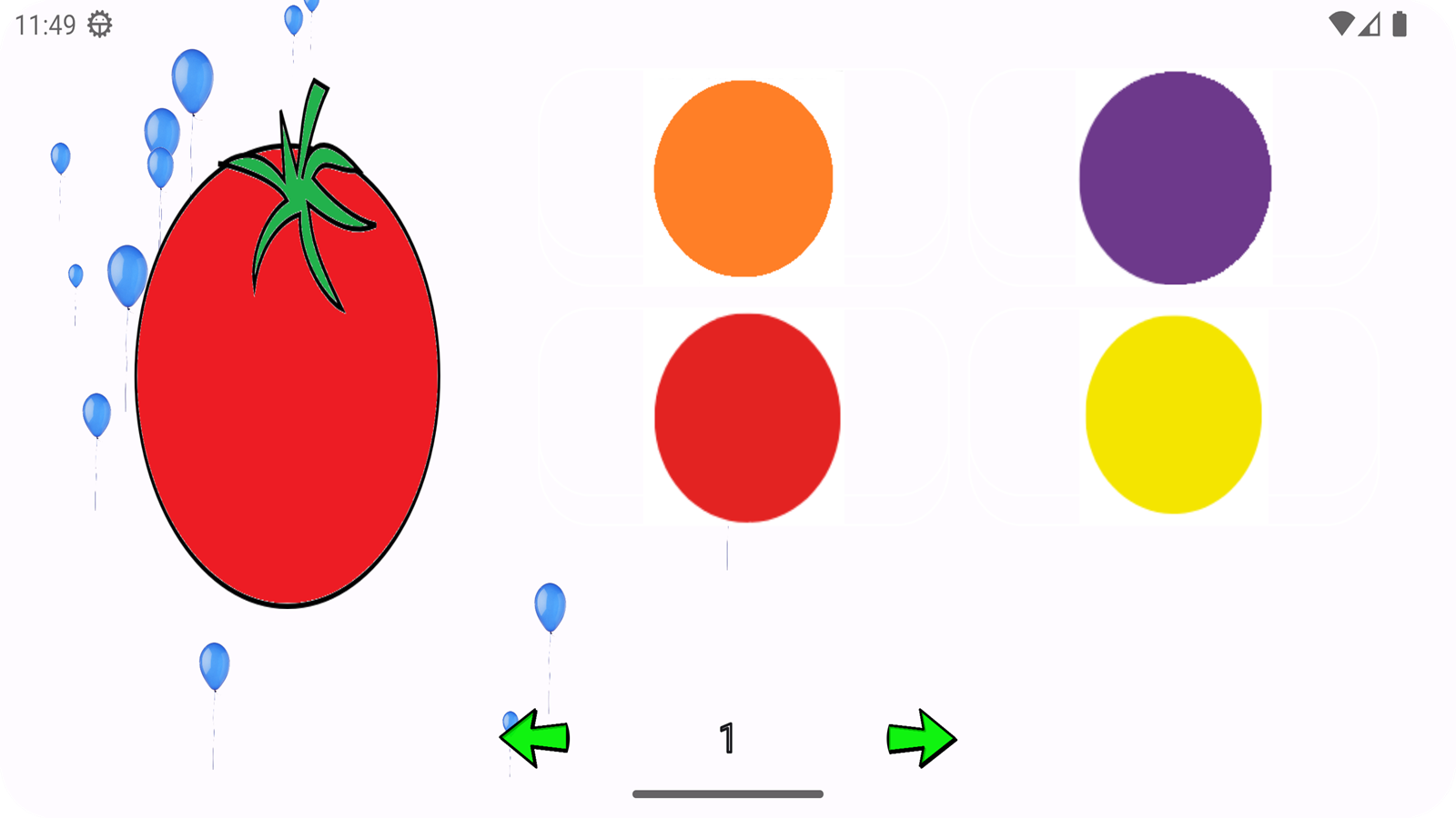 اسکرین شات 2 بازی من چه رنگی ام؟ (2 تا 4 سال)