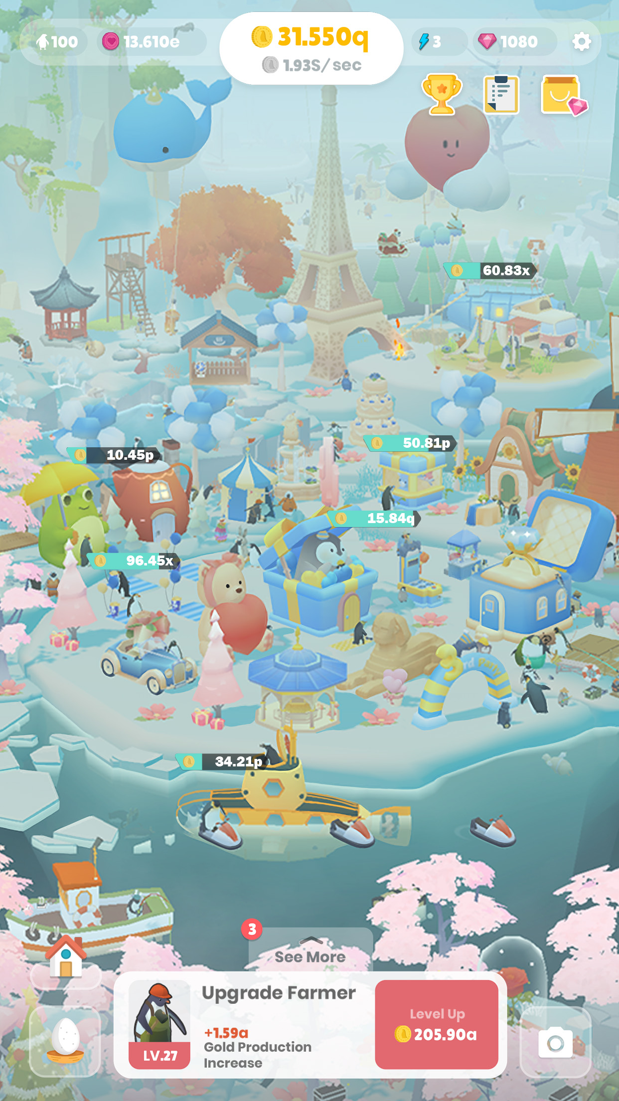 اسکرین شات 5 بازی Penguin Isle