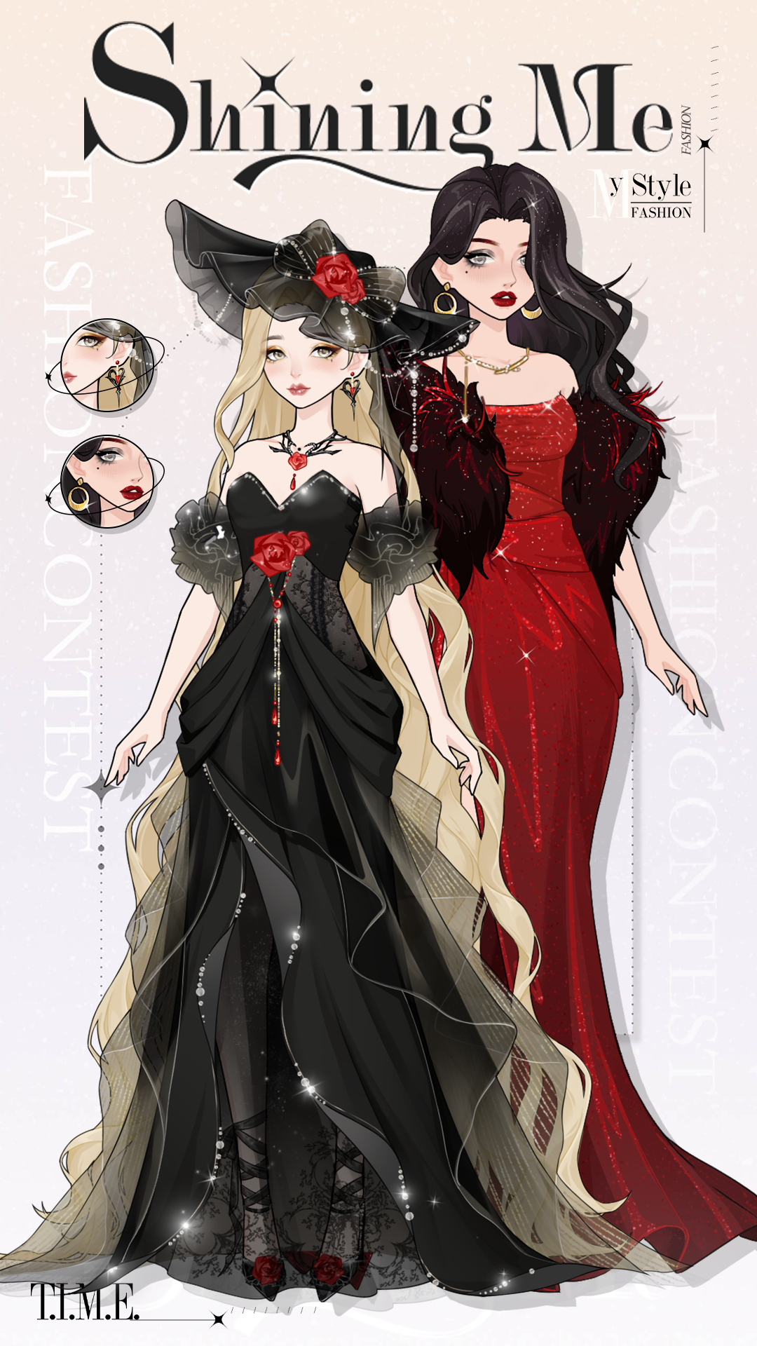اسکرین شات 1 بازی Shining Me: Glow Idol Dress Up
