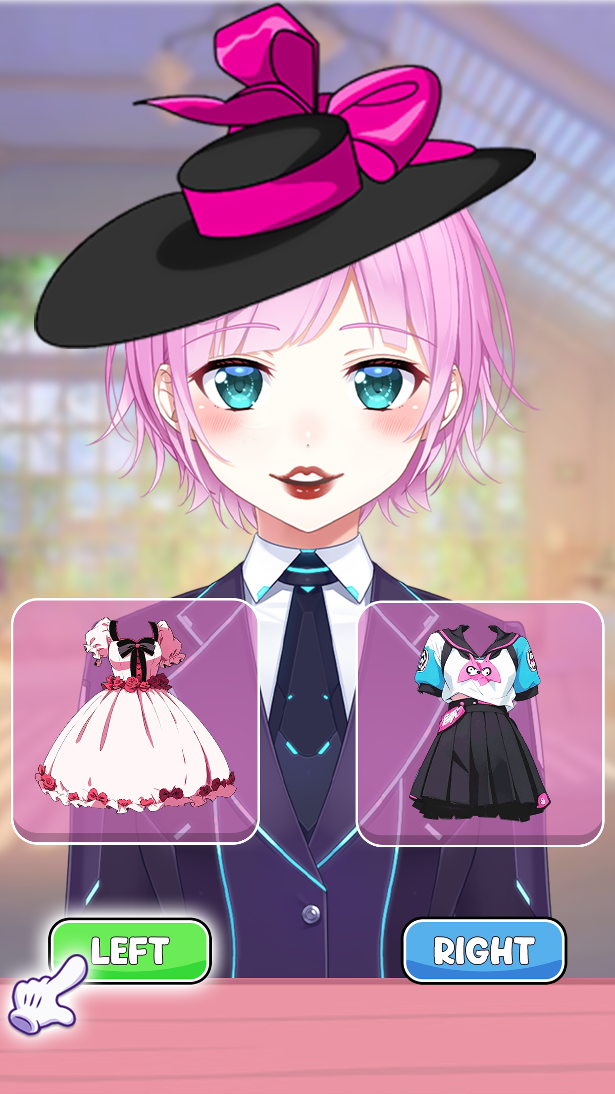 اسکرین شات 3 بازی Left or Right Dress Up Fashion