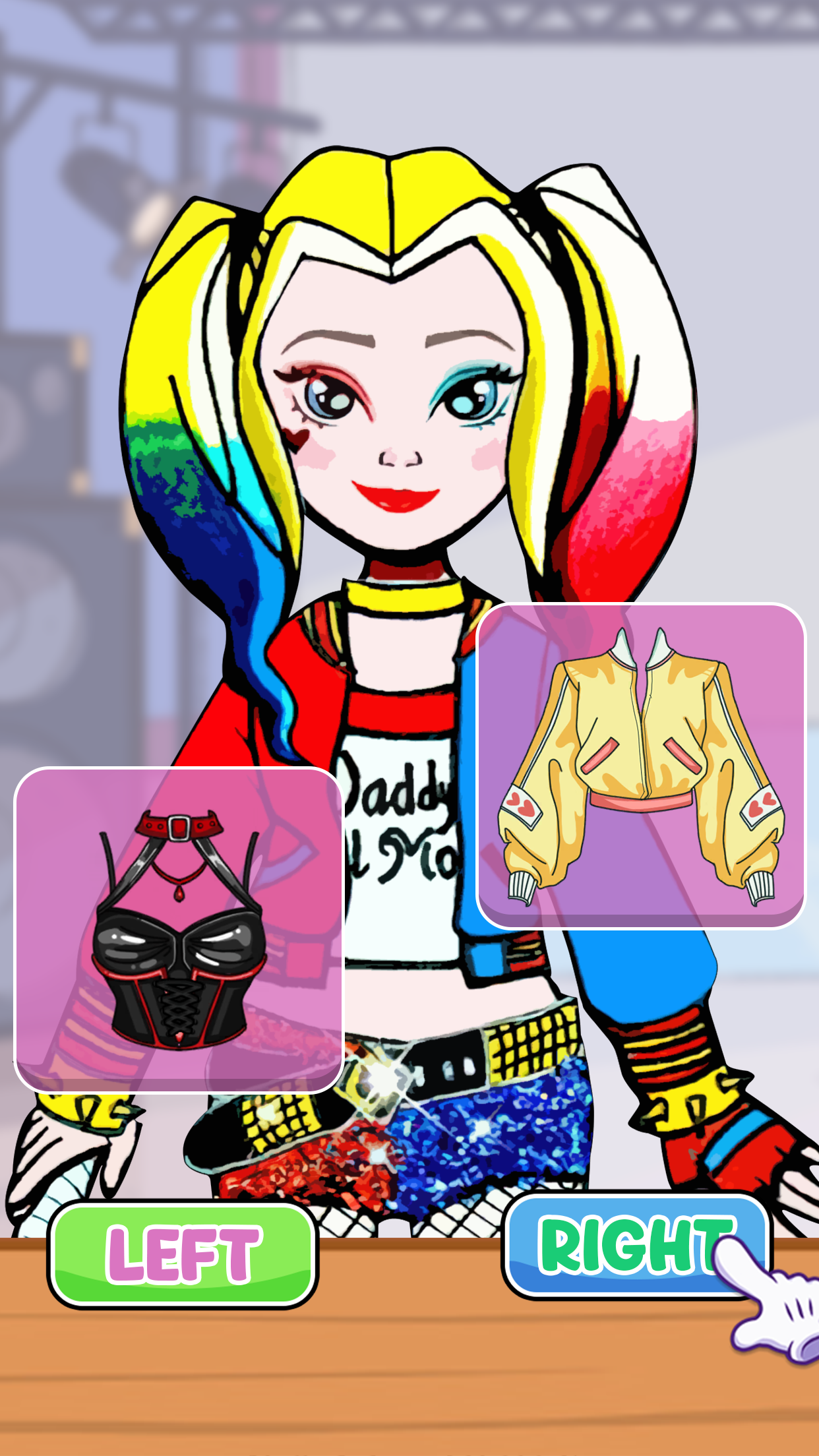 اسکرین شات 4 بازی Left or Right Dress Up Fashion