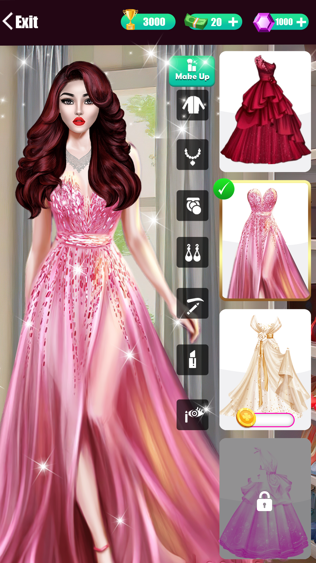 اسکرین شات 1 بازی Fashion Dress Up:Super Stylist