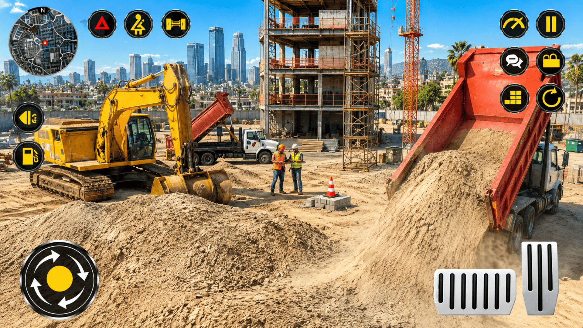 اسکرین شات 2 بازی Heavy Excavator Simulator PRO