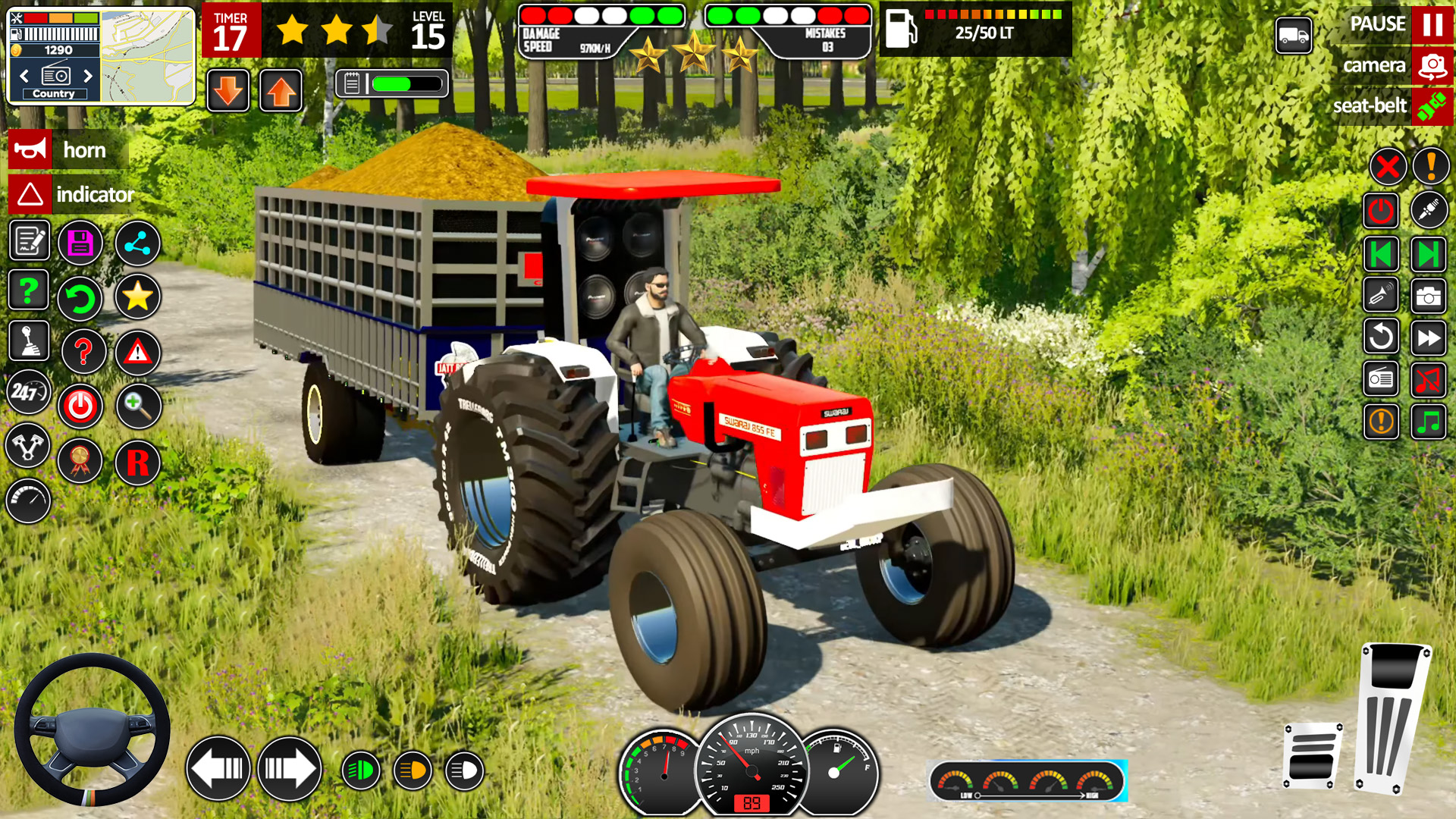 اسکرین شات 2 بازی Indian Farming Game 3D Tractor