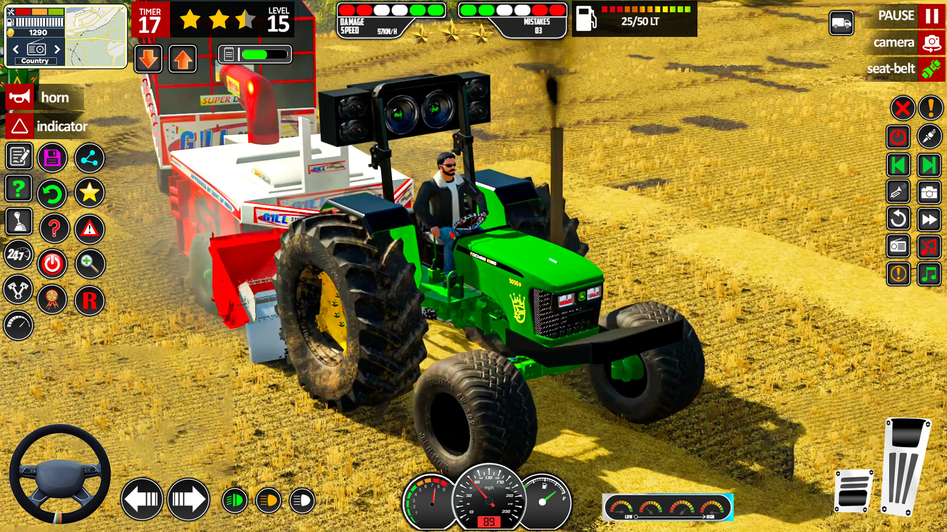 اسکرین شات 6 بازی Indian Farming Game 3D Tractor