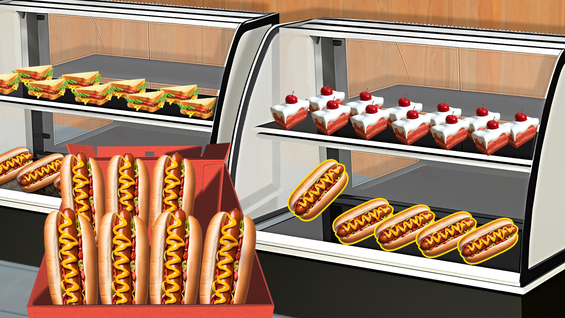 اسکرین شات 1 بازی Fast Food Kingdom Simulator