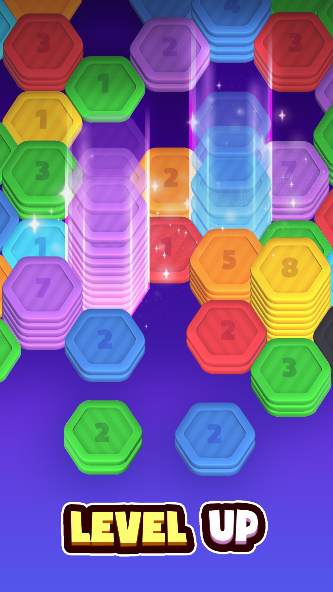 اسکرین شات 5 بازی Hexa Color: Sorting Puzzle