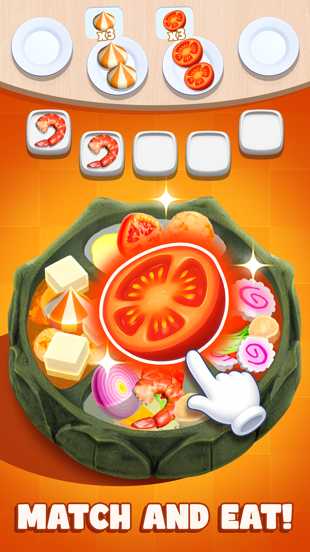 اسکرین شات 8 بازی Hotpot Frenzy: Food Sort
