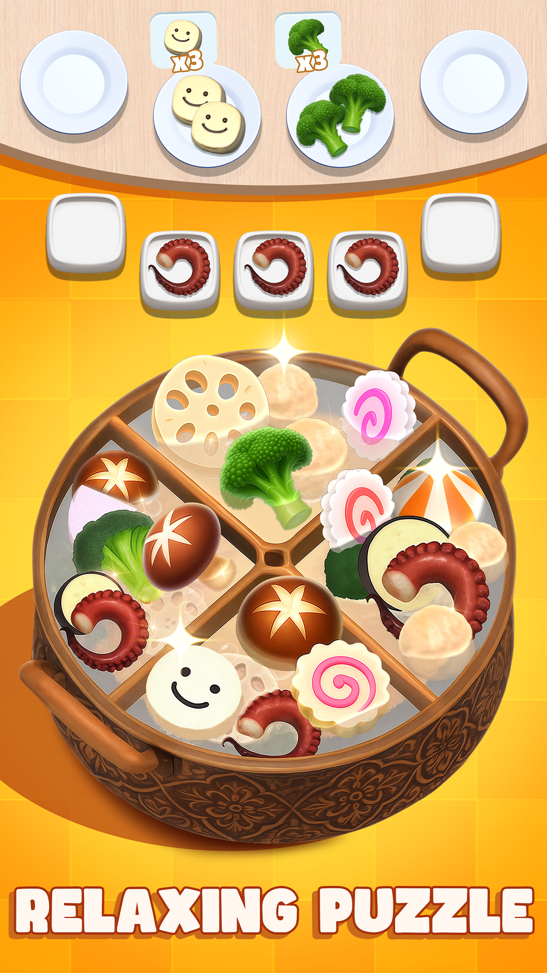 اسکرین شات 2 بازی Hotpot Frenzy: Food Sort