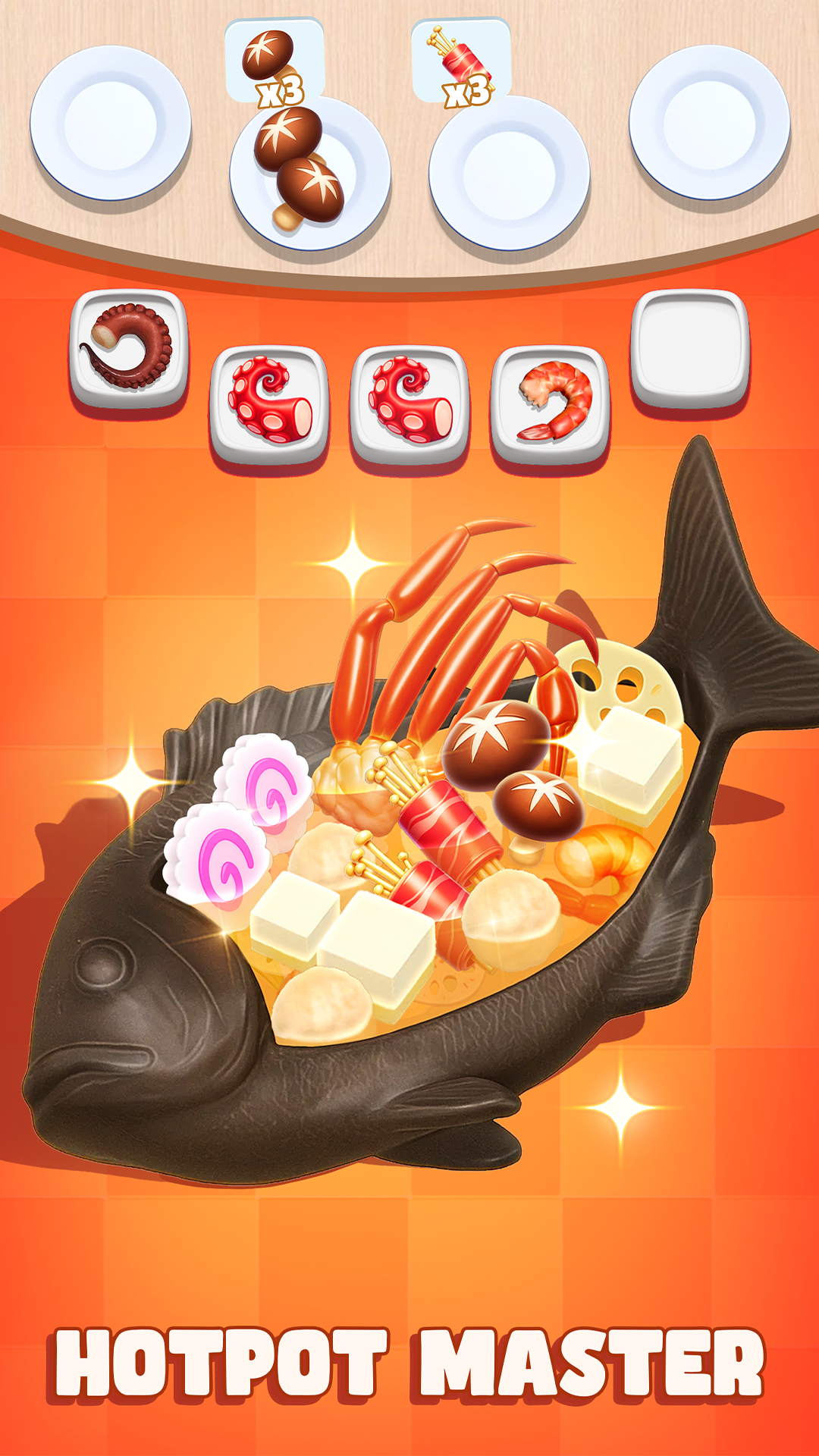 اسکرین شات 5 بازی Hotpot Frenzy: Food Sort