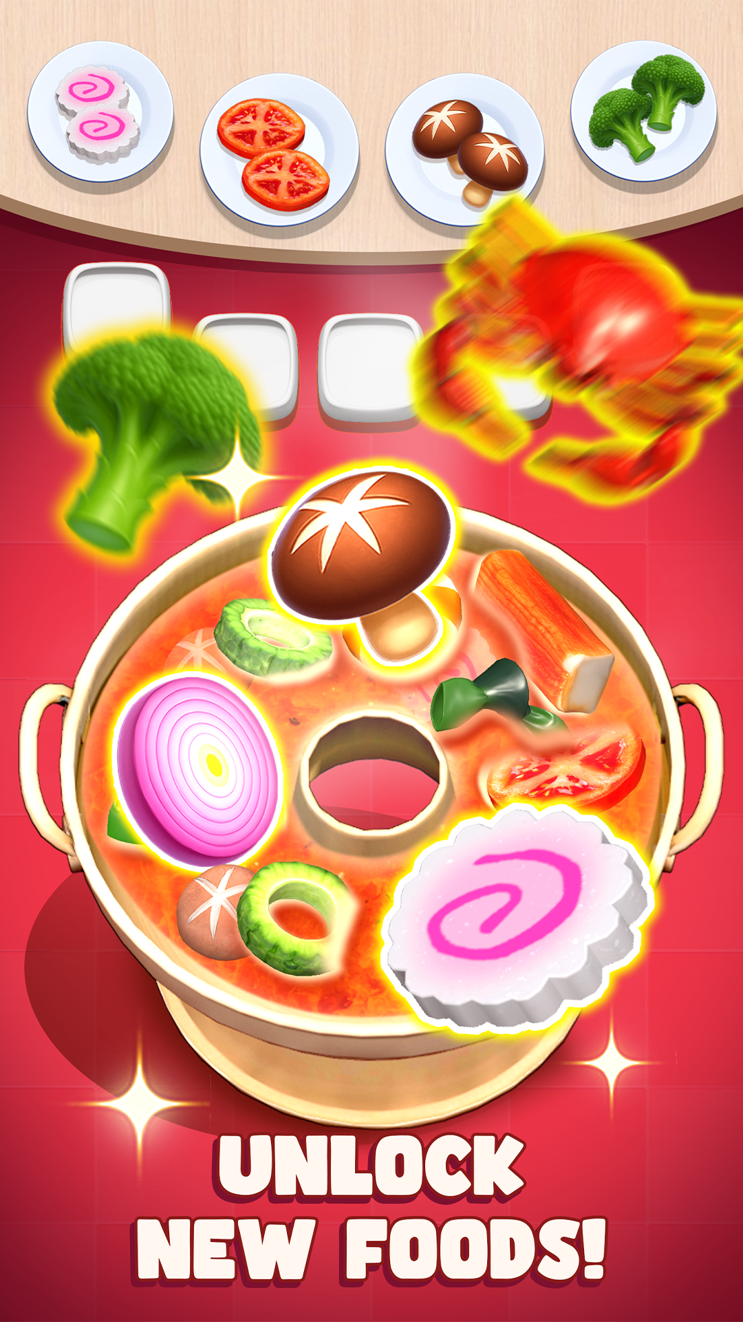 اسکرین شات 4 بازی Hotpot Frenzy: Food Sort