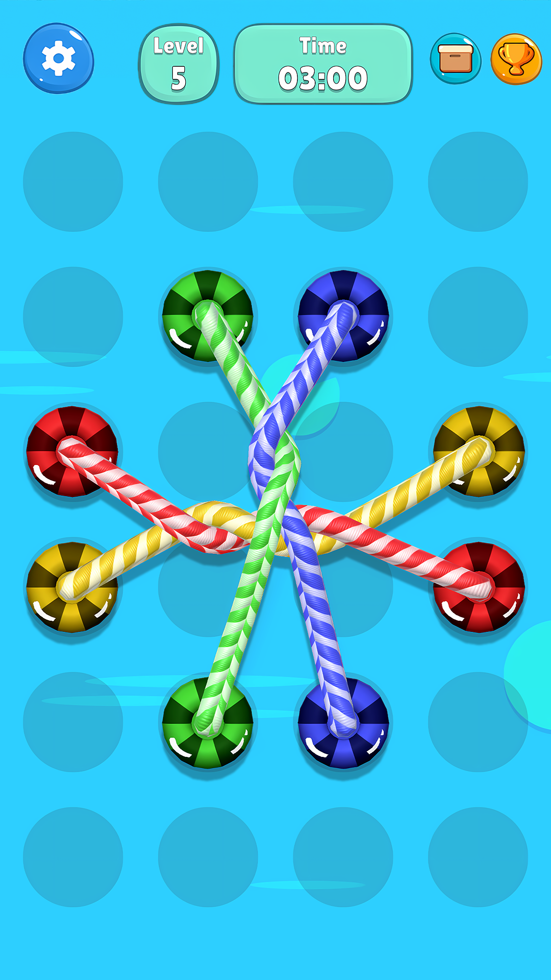 اسکرین شات 7 بازی Tangled Line-Knot Untie Puzzle