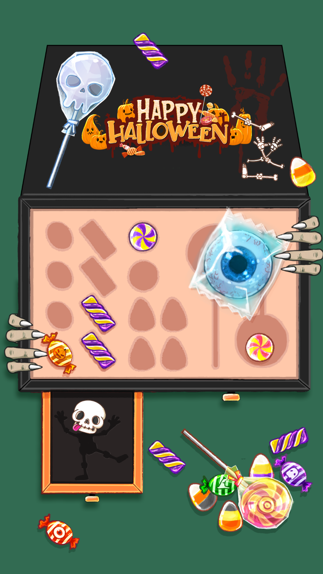 اسکرین شات 1 بازی Satiscream: Scary Tidy