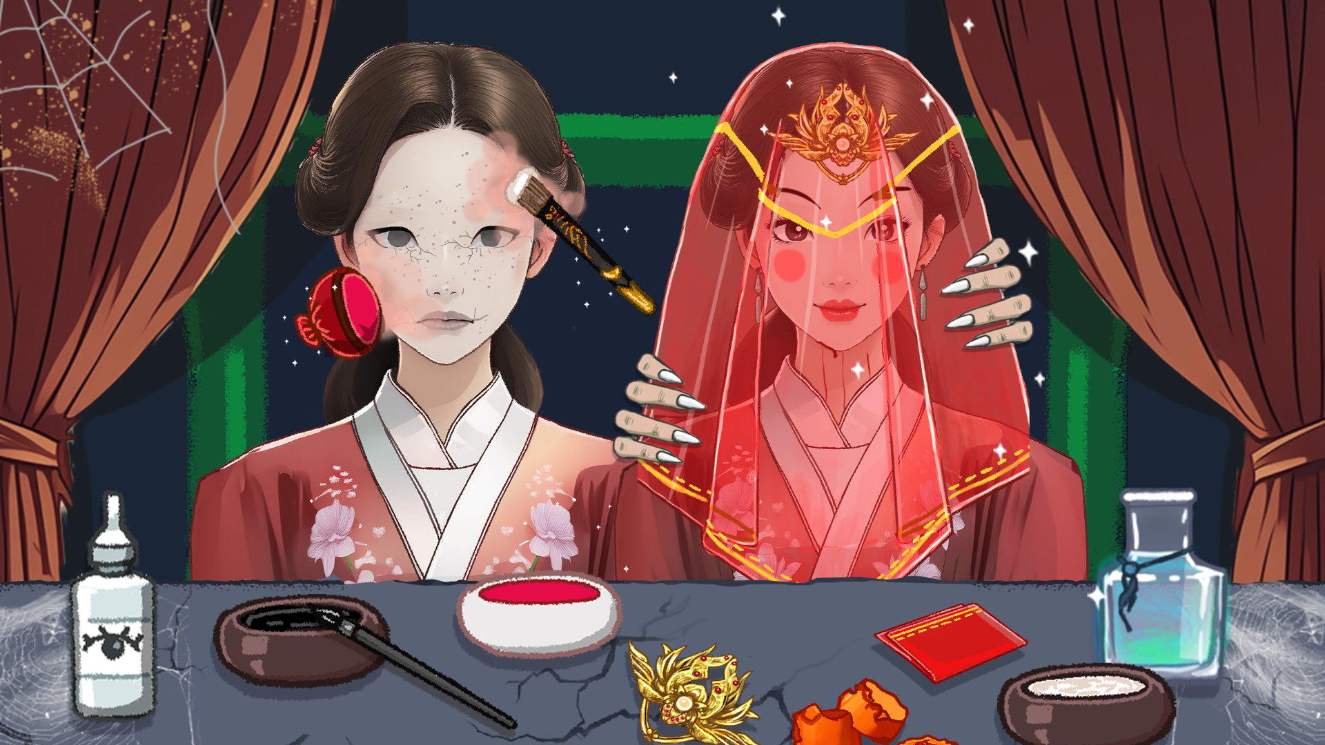 اسکرین شات 4 بازی Satiscream: Scary Tidy