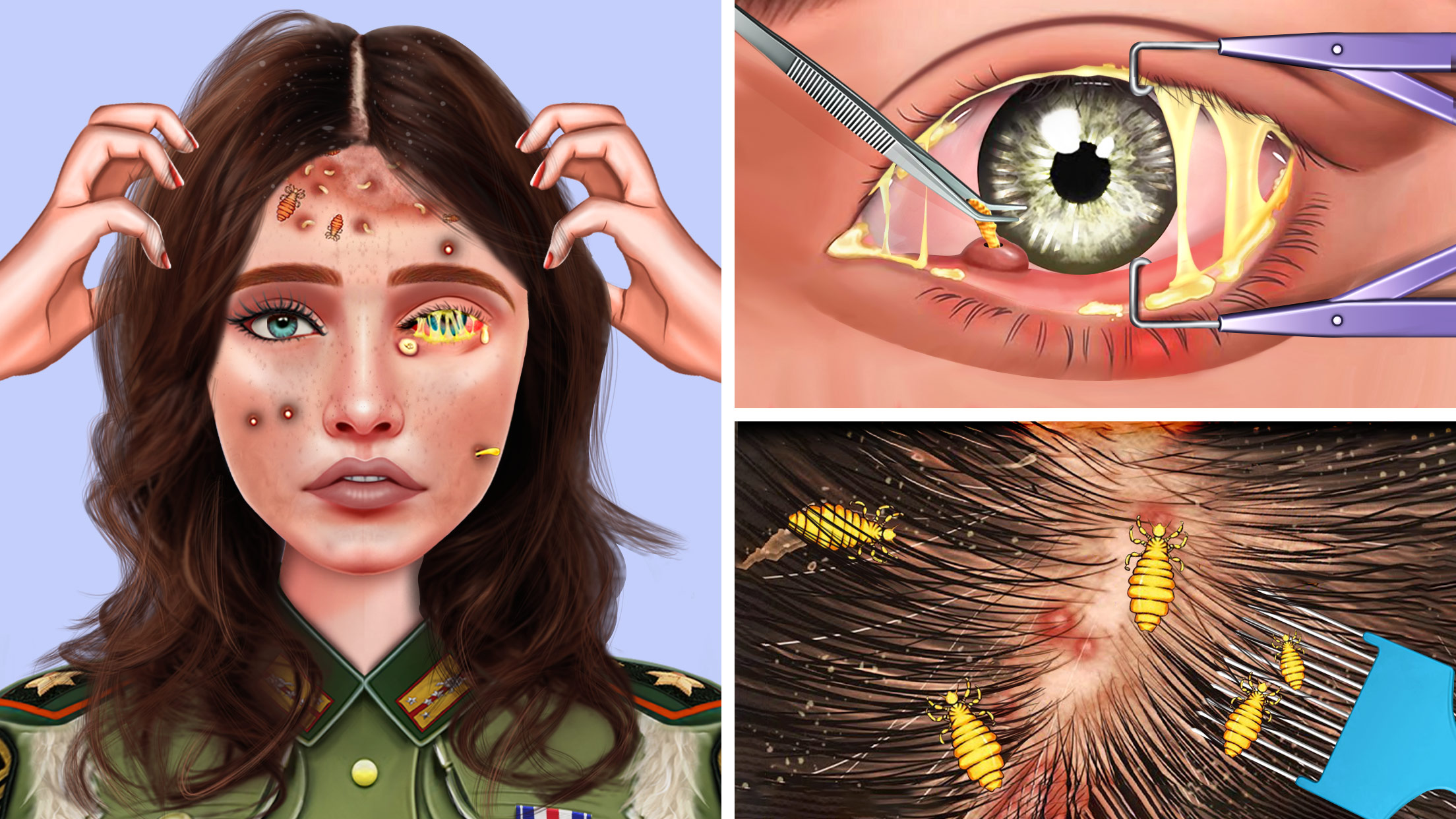 اسکرین شات 4 بازی ASMR Salon: Makeup & Dress Up