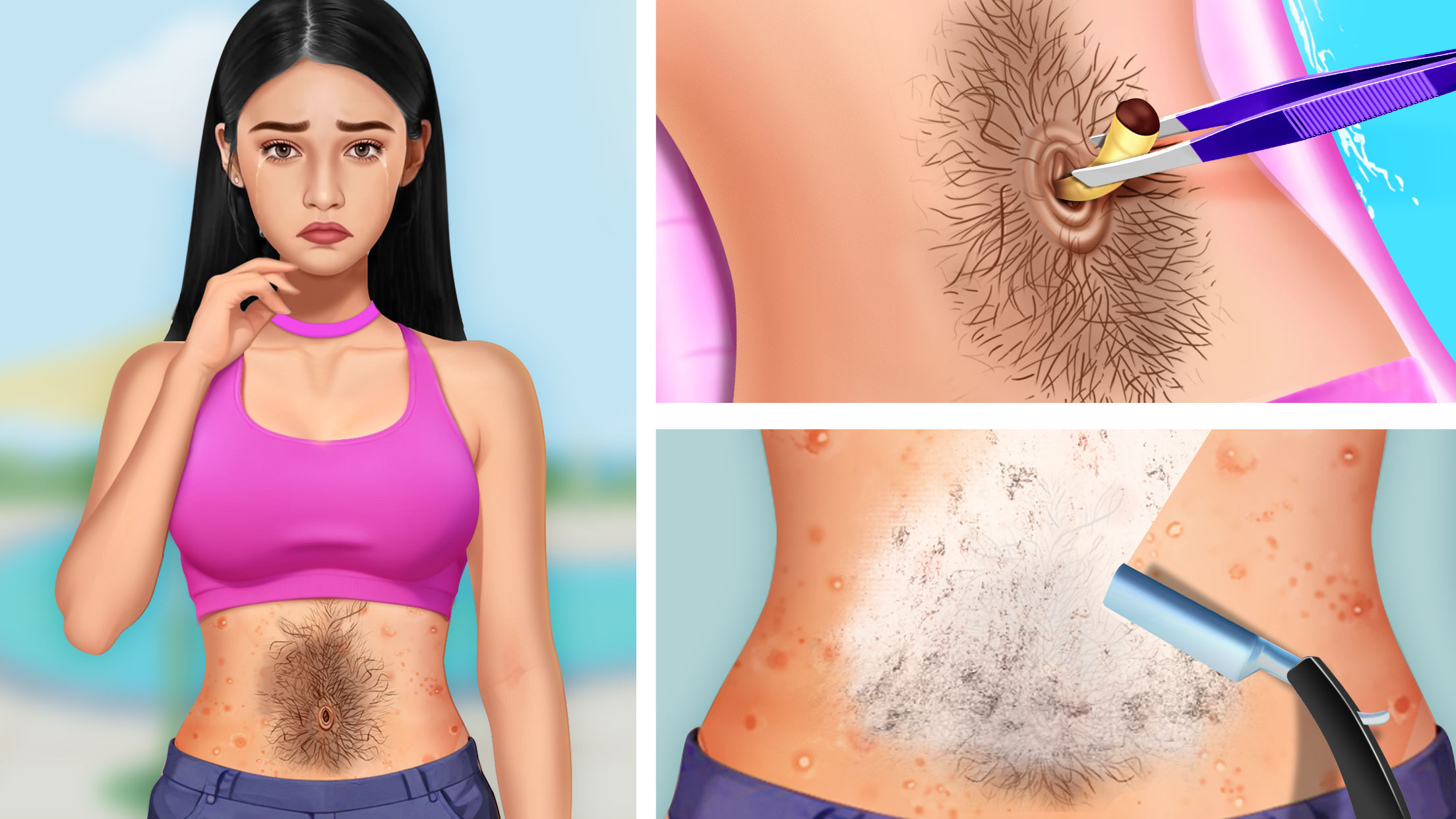 اسکرین شات 1 بازی ASMR Salon: Makeup & Dress Up