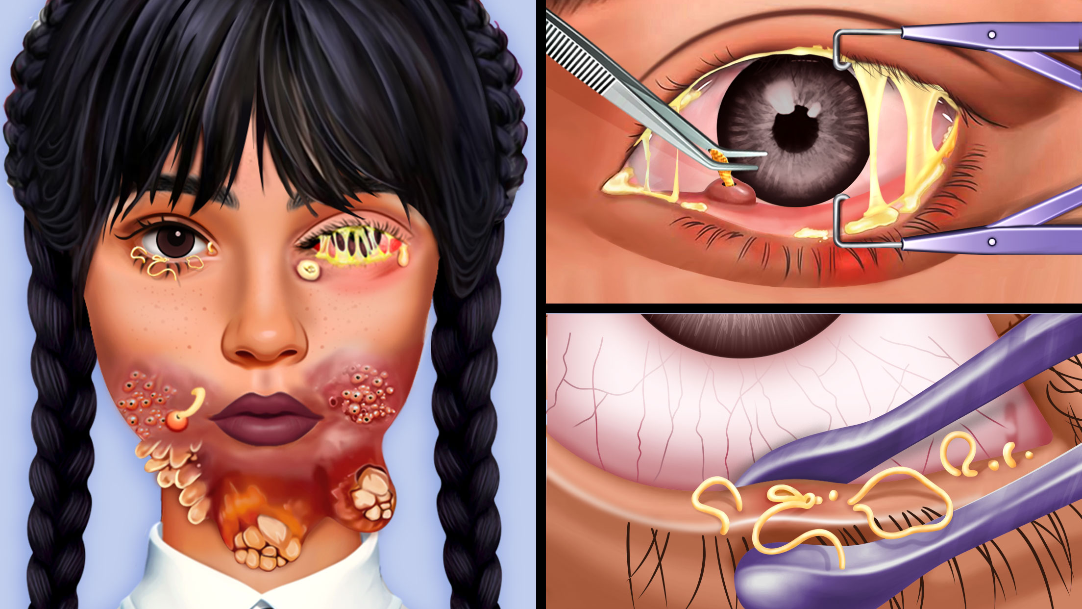 اسکرین شات 2 بازی ASMR Salon: Makeup & Dress Up