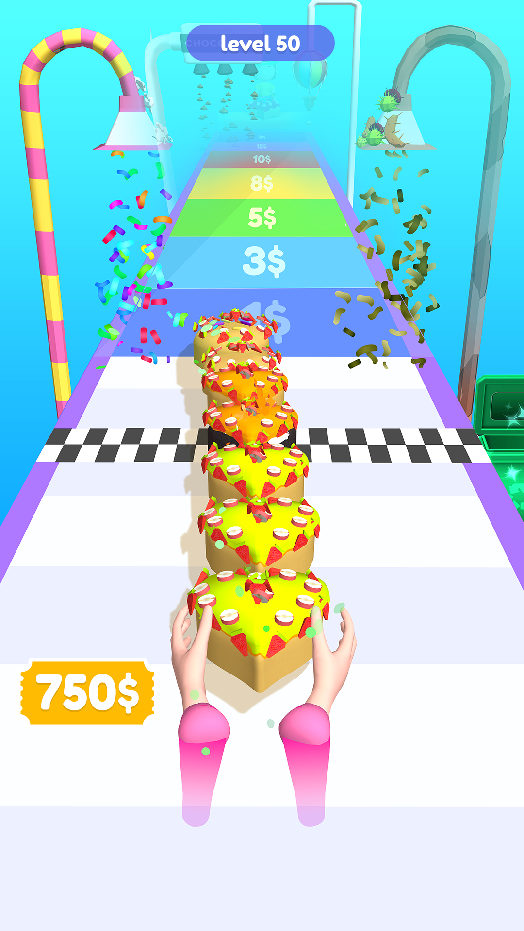 اسکرین شات 4 بازی Cake Stack : 3D Cake Games
