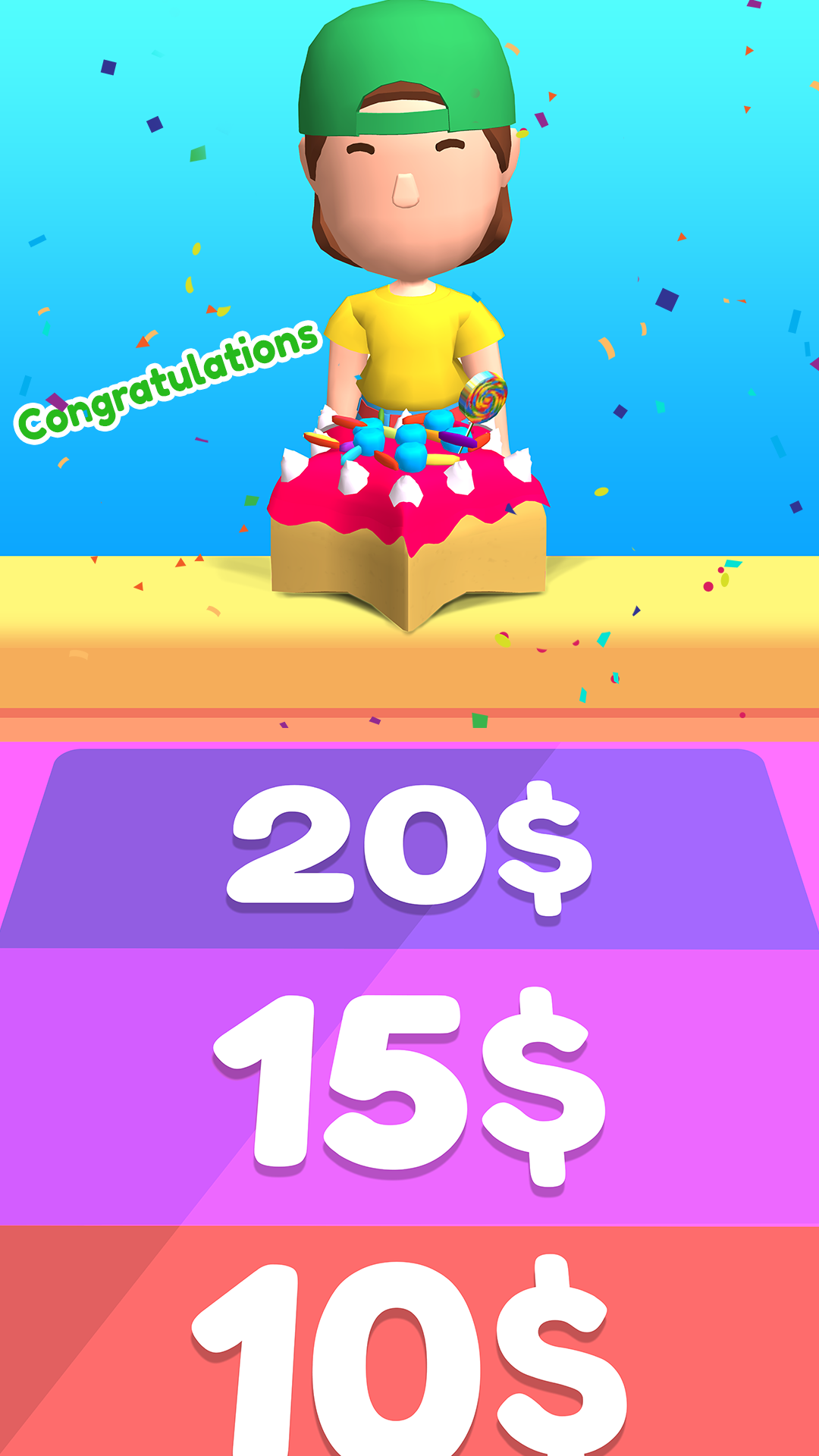 اسکرین شات 5 بازی Cake Stack : 3D Cake Games
