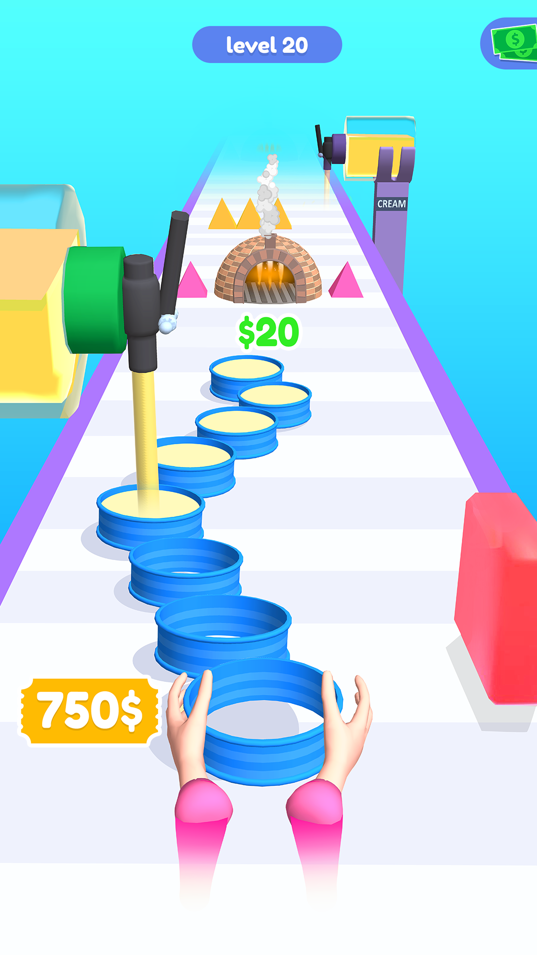 اسکرین شات 1 بازی Cake Stack : 3D Cake Games