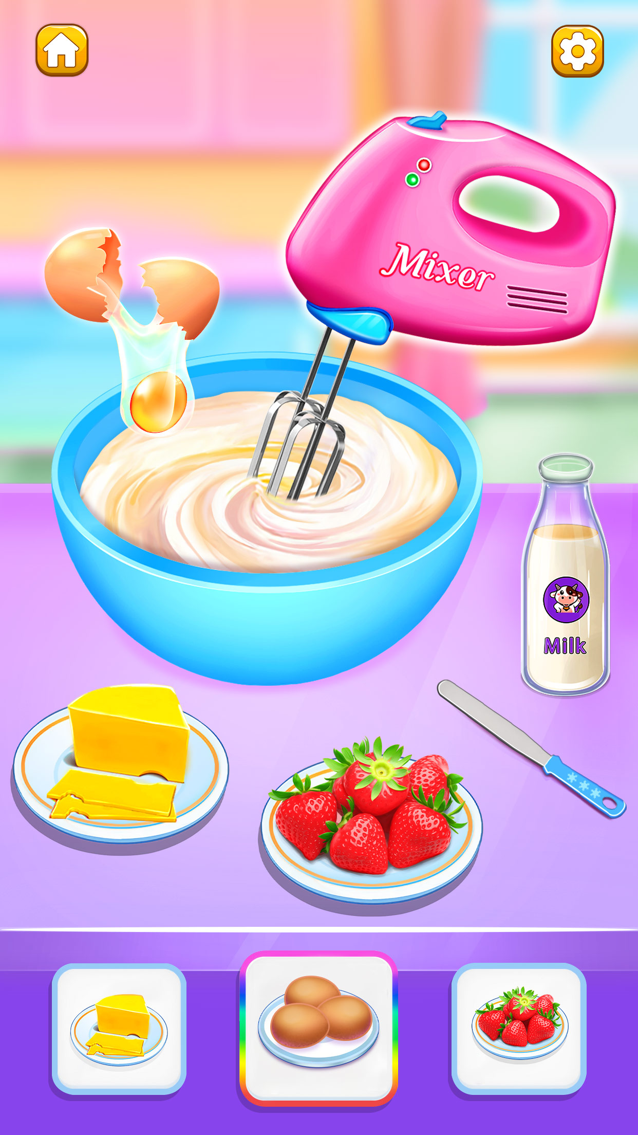 اسکرین شات 8 بازی Cake Maker: Cooking Cake Games