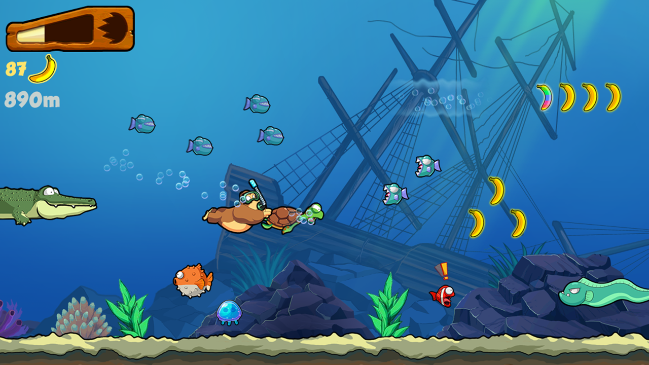 اسکرین شات 5 بازی Banana Kong