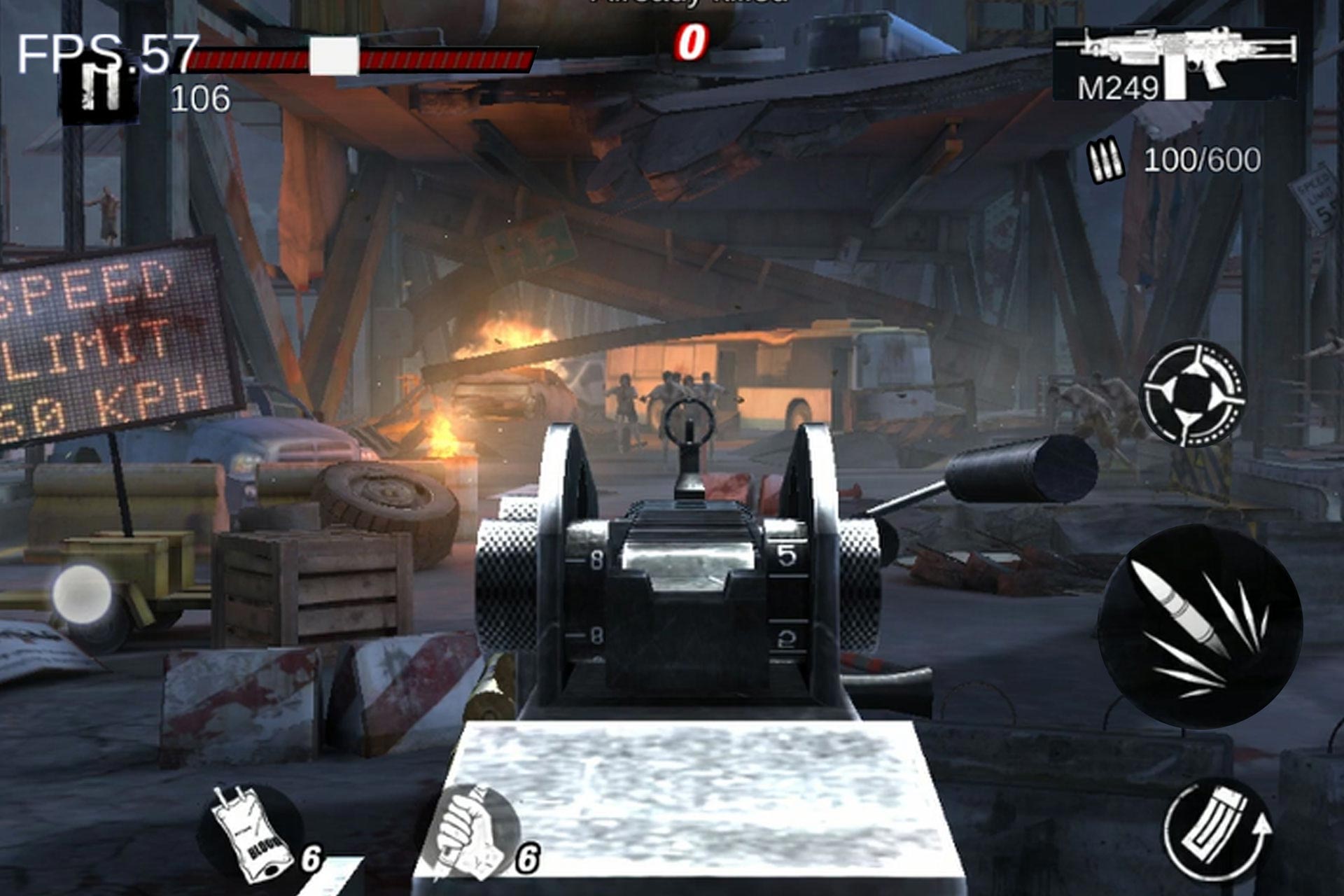 اسکرین شات 6 بازی Zombie Frontier 4: Shooting 3D