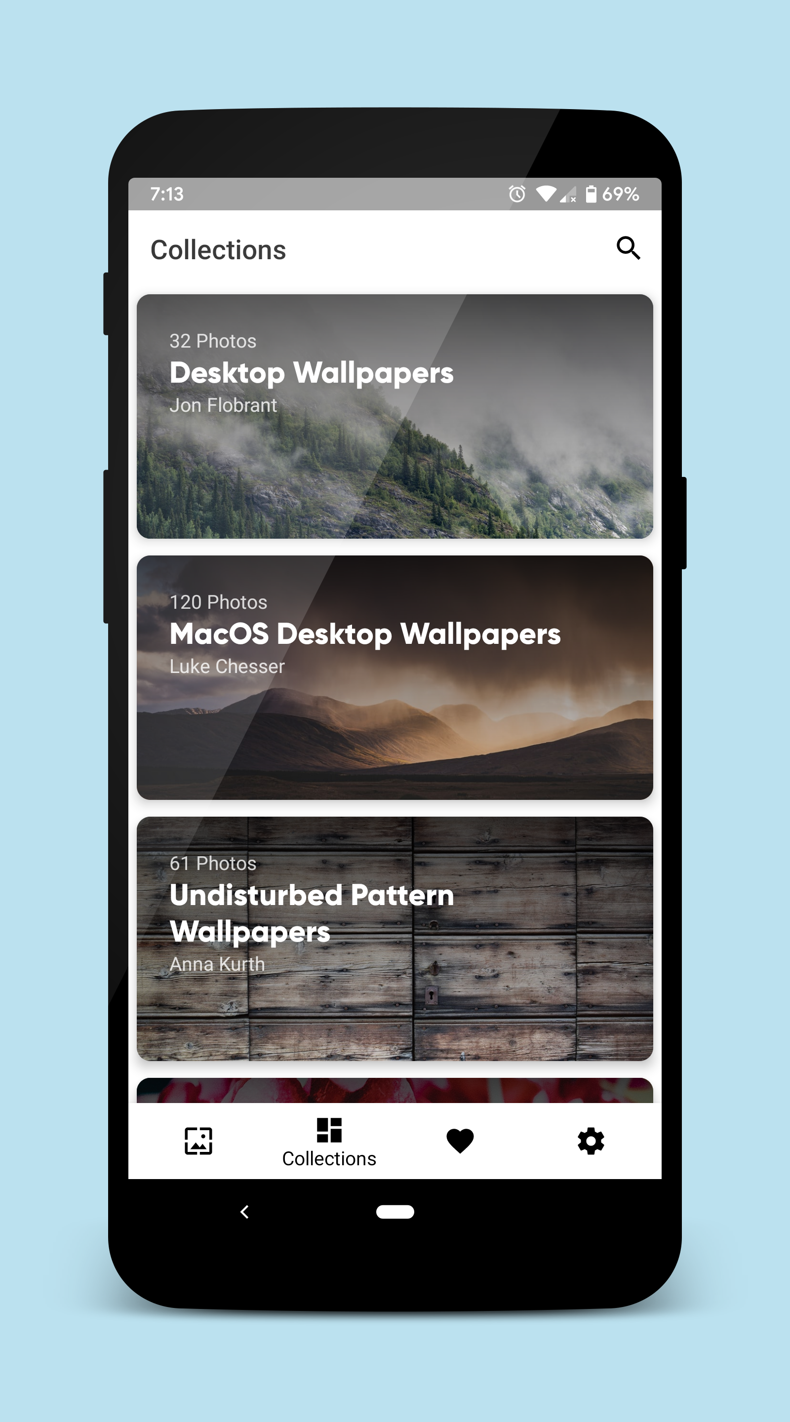 اسکرین شات 7 برنامه Walpy - Wallpapers