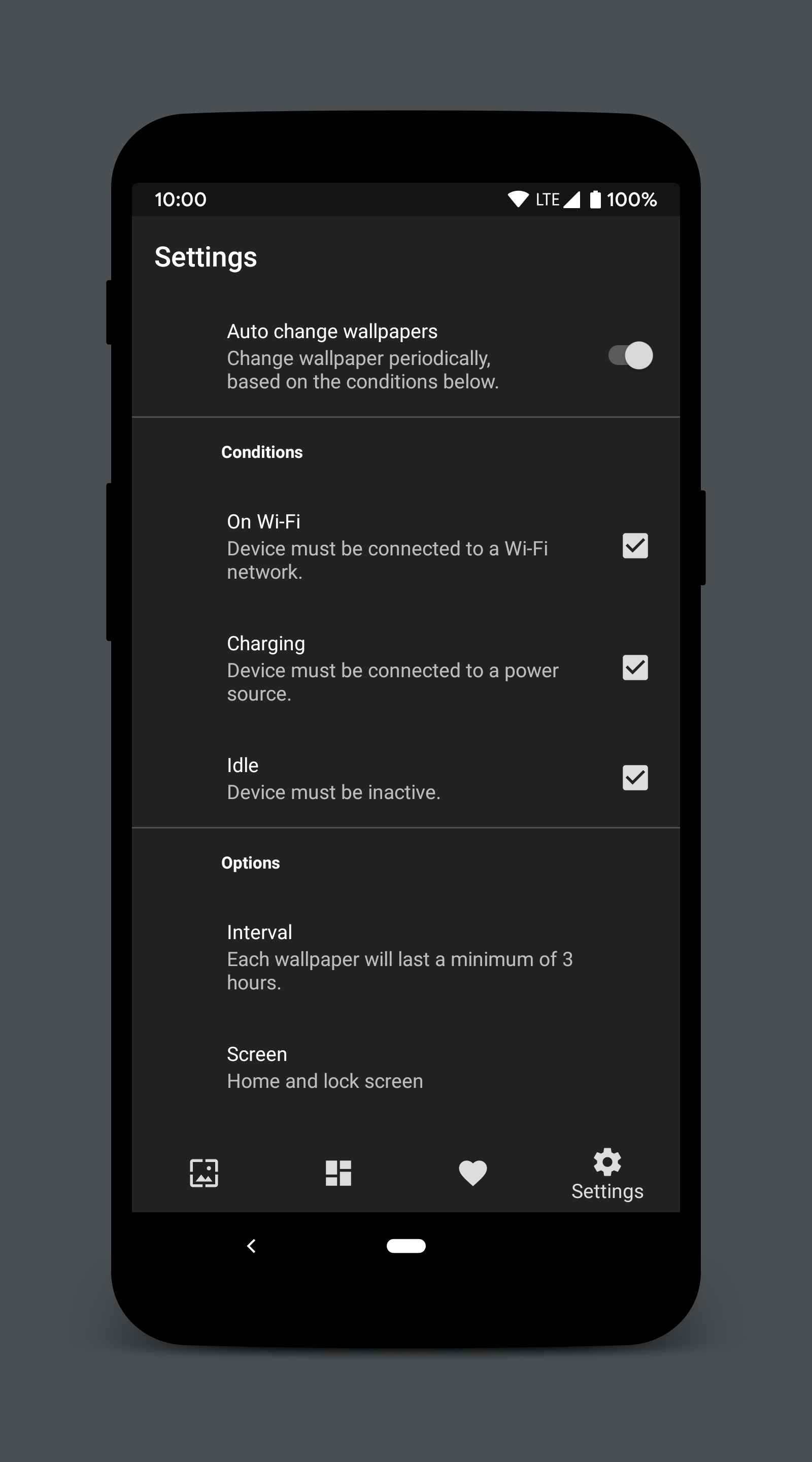 اسکرین شات 8 برنامه Walpy - Wallpapers