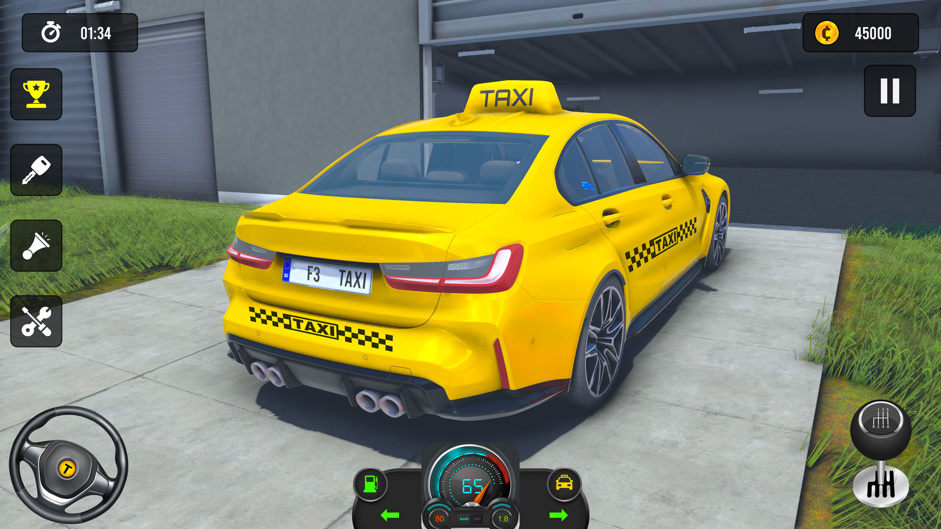 اسکرین شات 4 بازی Taxi Simulator 3d Taxi Sim