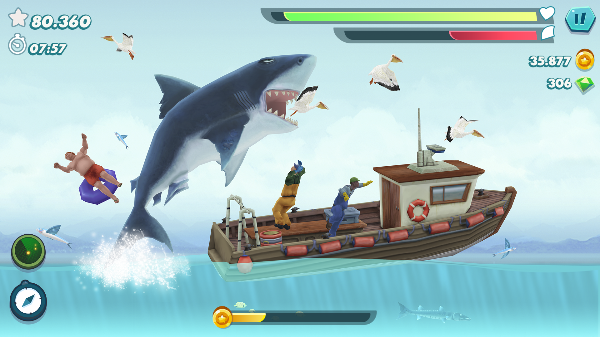 اسکرین شات 5 بازی Hungry Shark Evolution