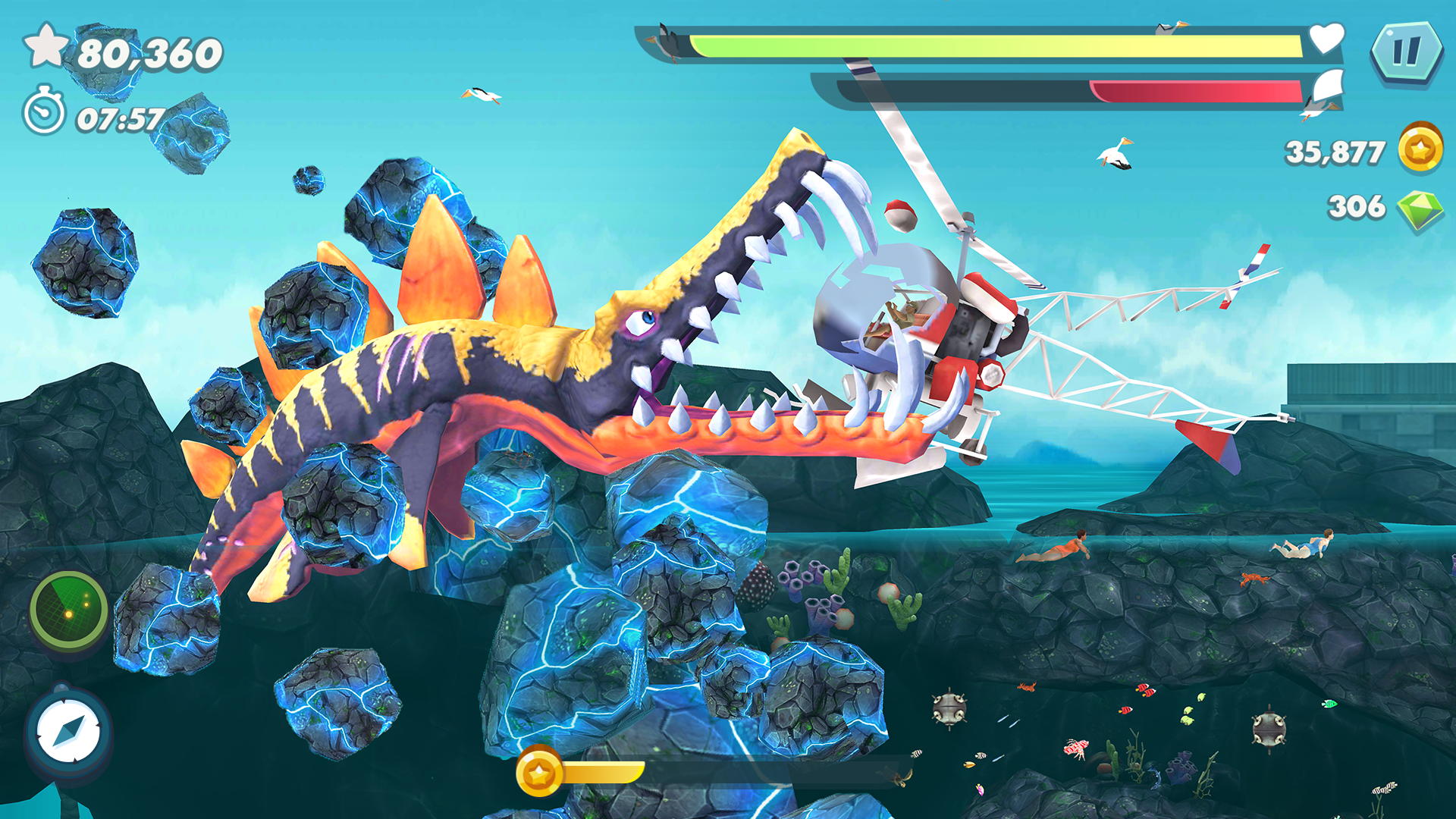 اسکرین شات 6 بازی Hungry Shark Evolution