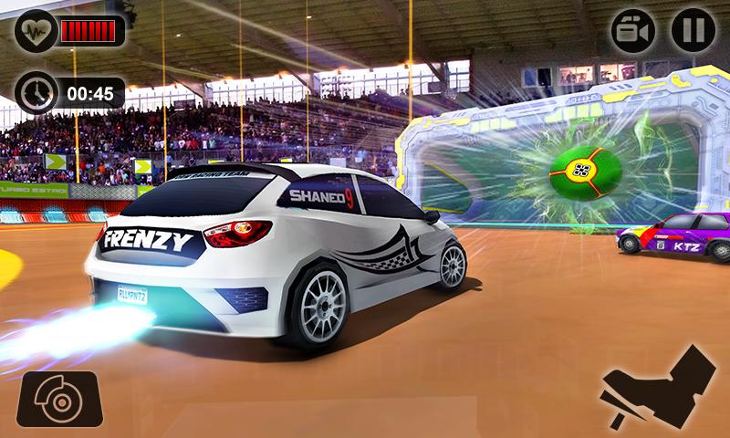 اسکرین شات 6 برنامه Soccer Car Ball Game