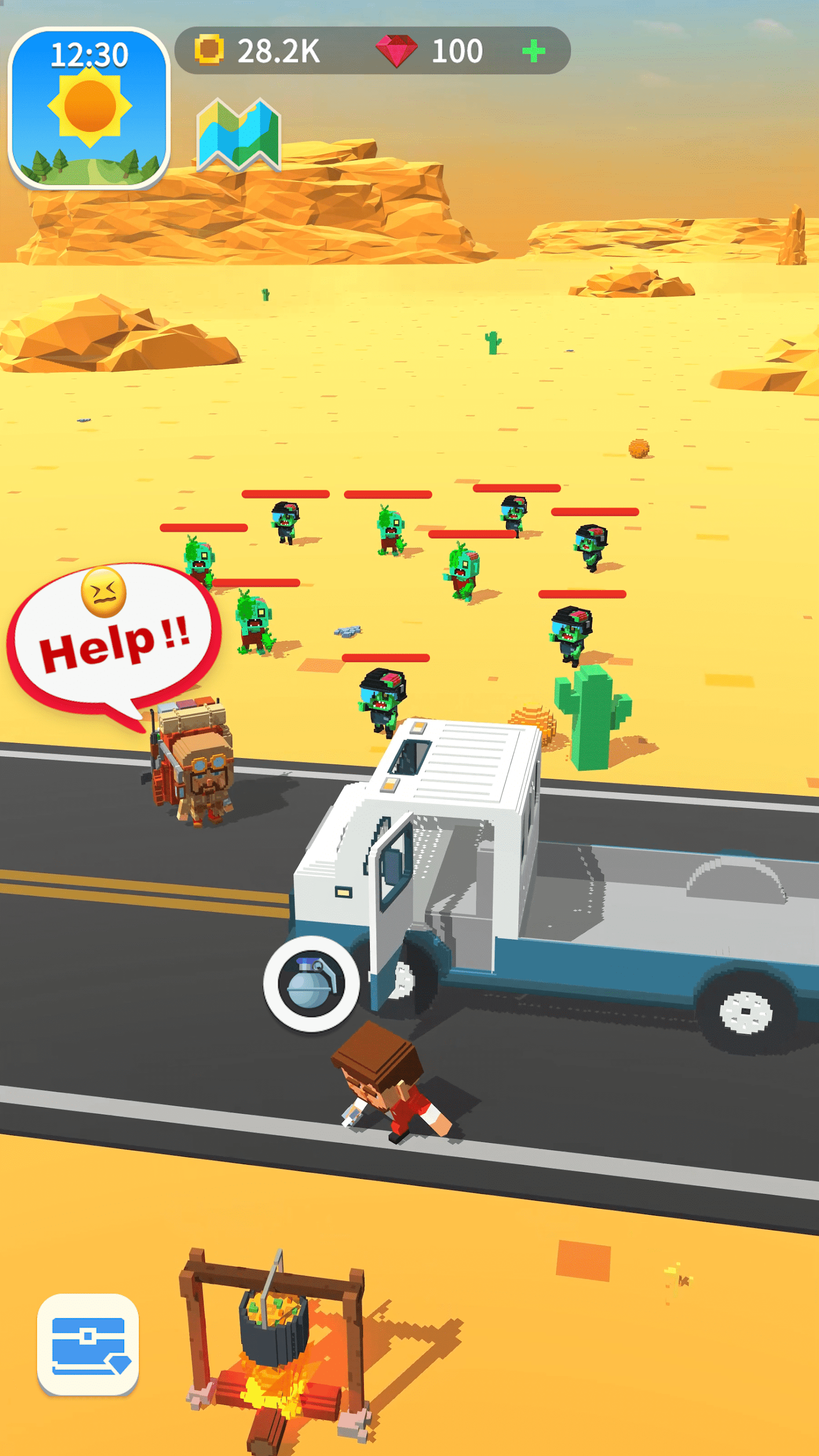 اسکرین شات 4 بازی Limo Car Dino Robot Car Game