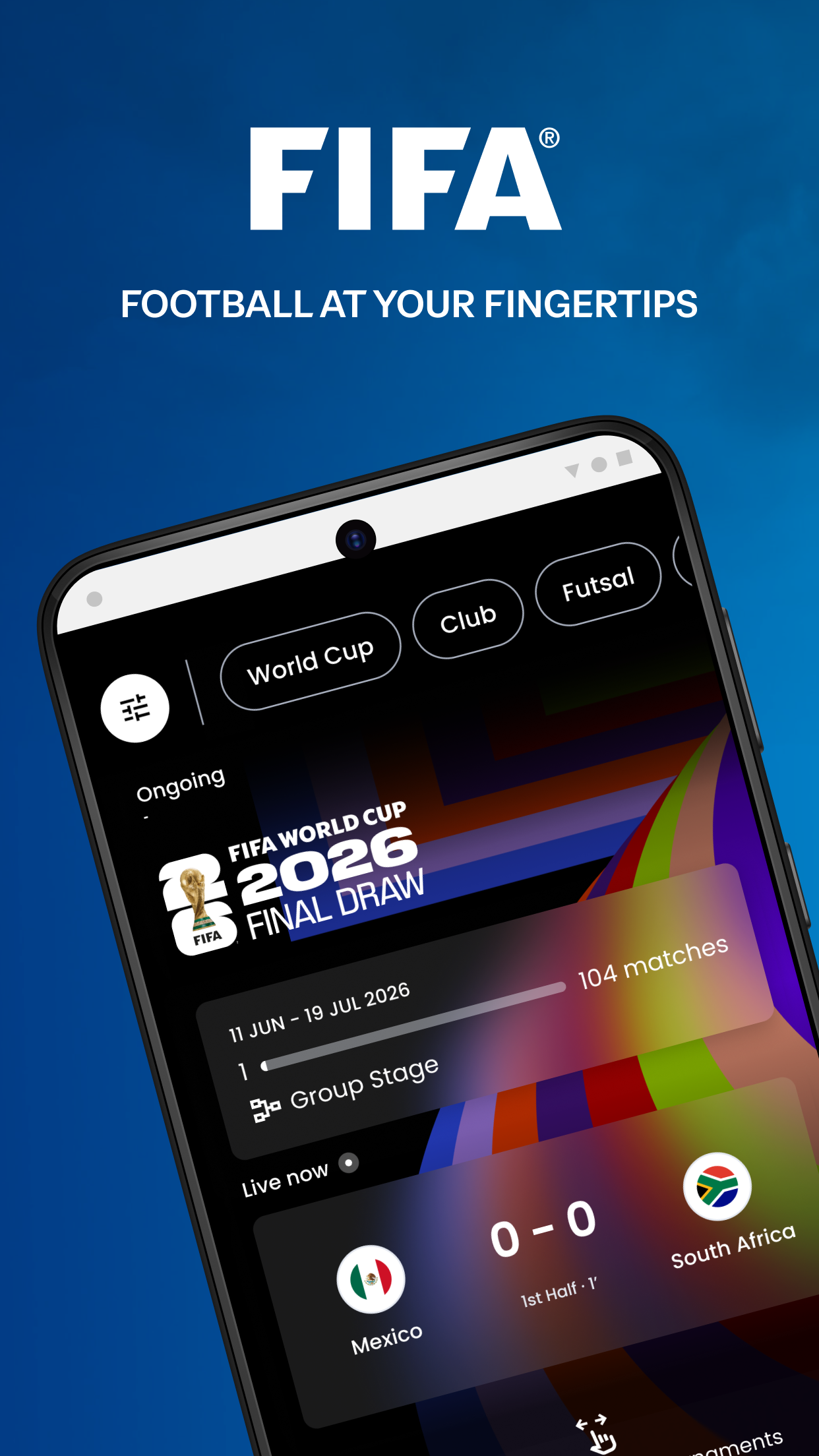 اسکرین شات 1 برنامه FIFA Official App