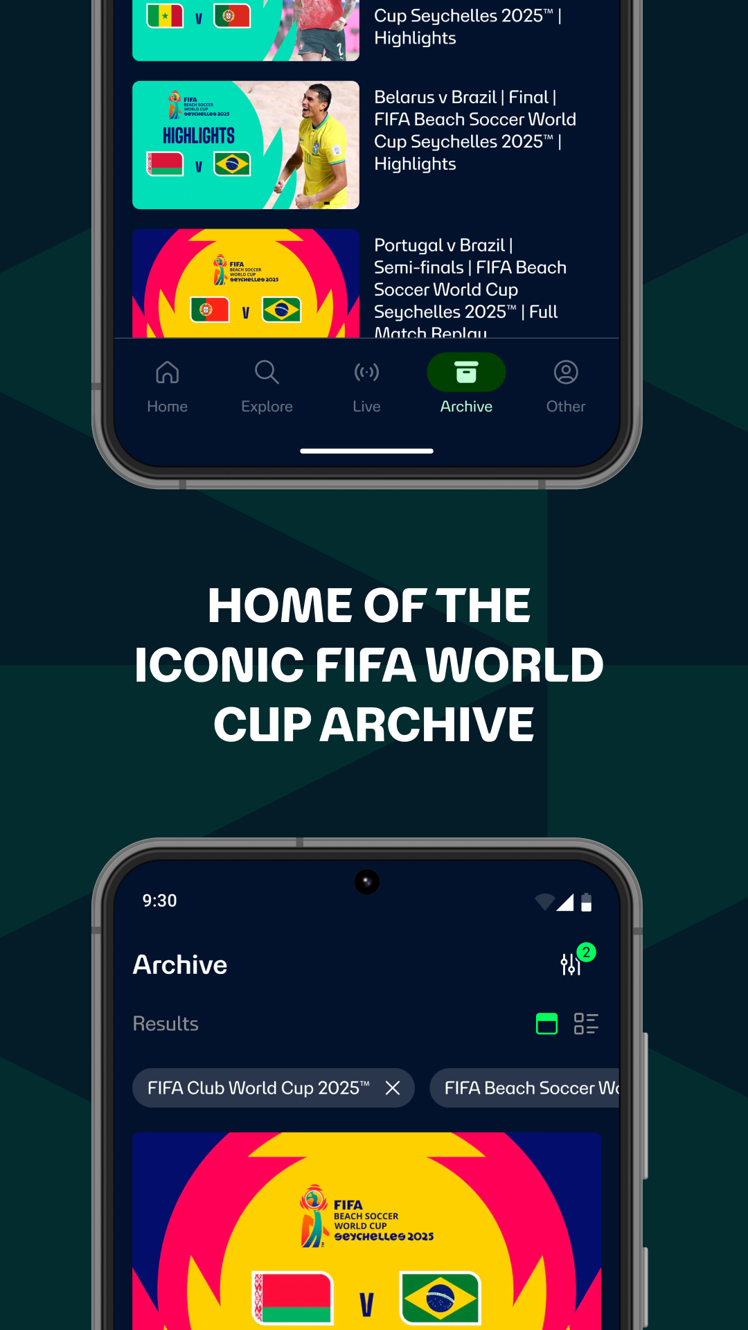 اسکرین شات 5 برنامه FIFA+ Stream Live Football TV