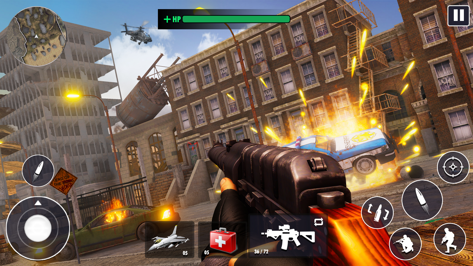 اسکرین شات 2 بازی WW2 Heroes: World War Games