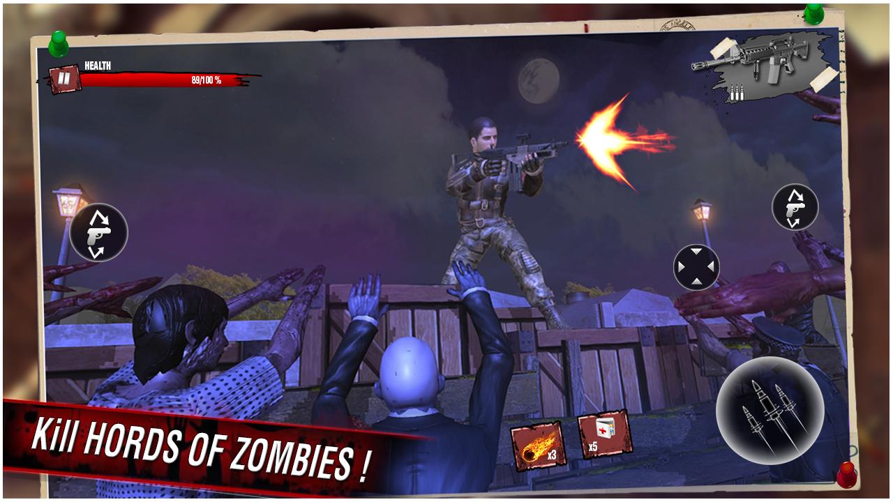 اسکرین شات 1 بازی Wicked Zombie - FPS 3d Shooter