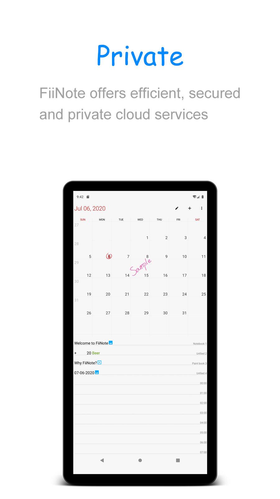 اسکرین شات 5 برنامه FiiNote, note everything