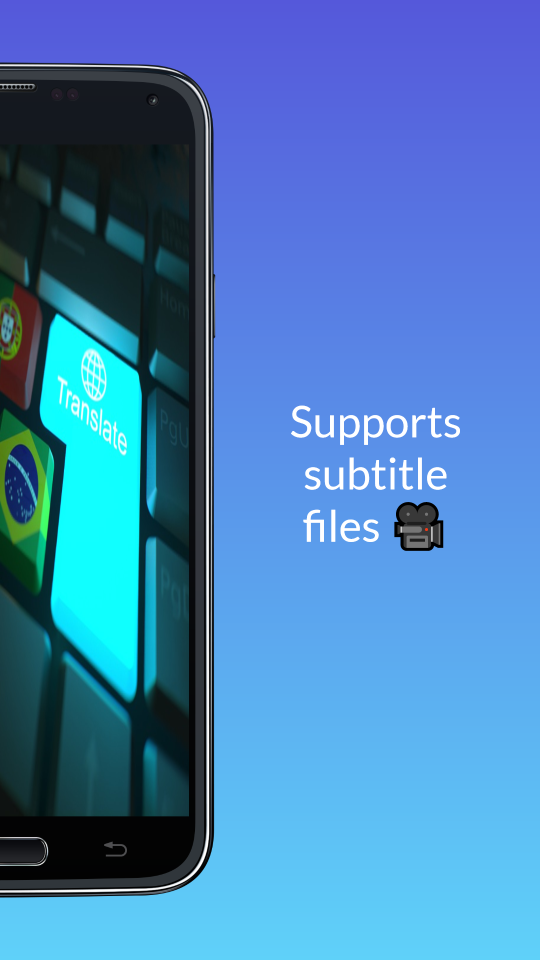 اسکرین شات 5 برنامه File Translator Subtitle srt