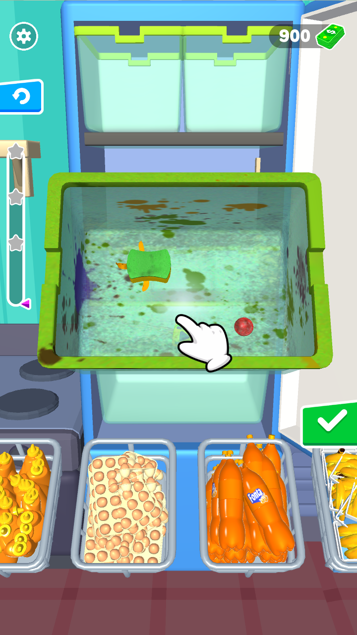 اسکرین شات 8 بازی Fridge Organizing 3D
