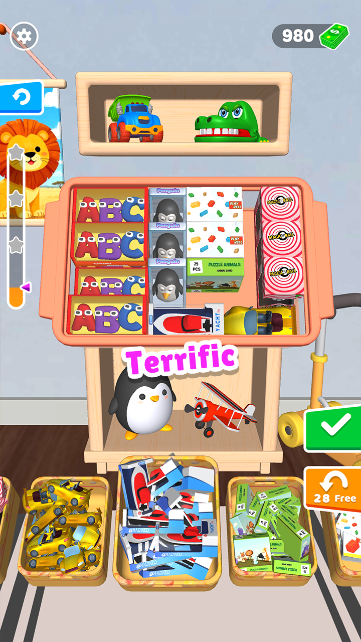 اسکرین شات 7 بازی Fridge Organizing 3D