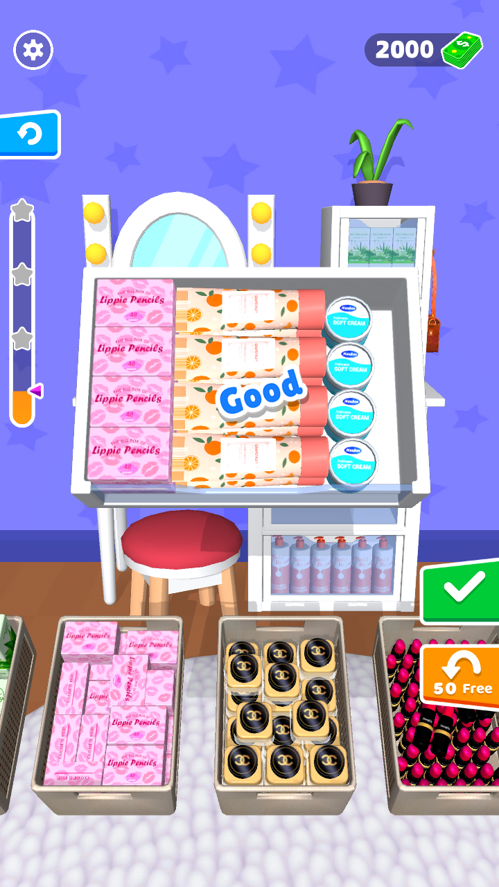 اسکرین شات 3 بازی Fridge Organizing 3D