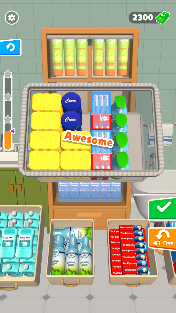 اسکرین شات 4 بازی Fridge Organizing 3D