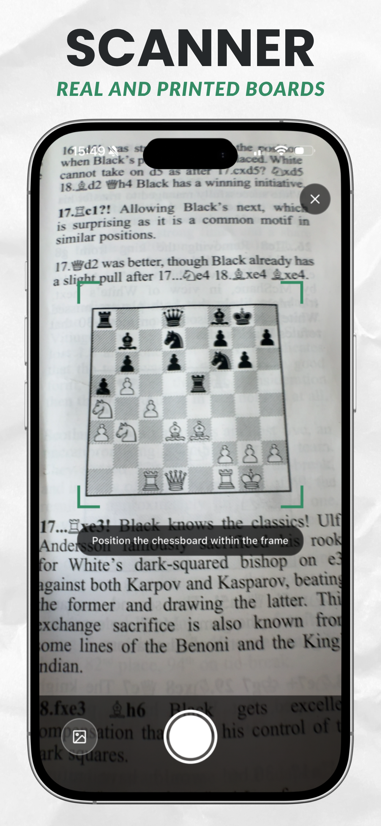 اسکرین شات 3 بازی Chessify: Scan & Analyze chess