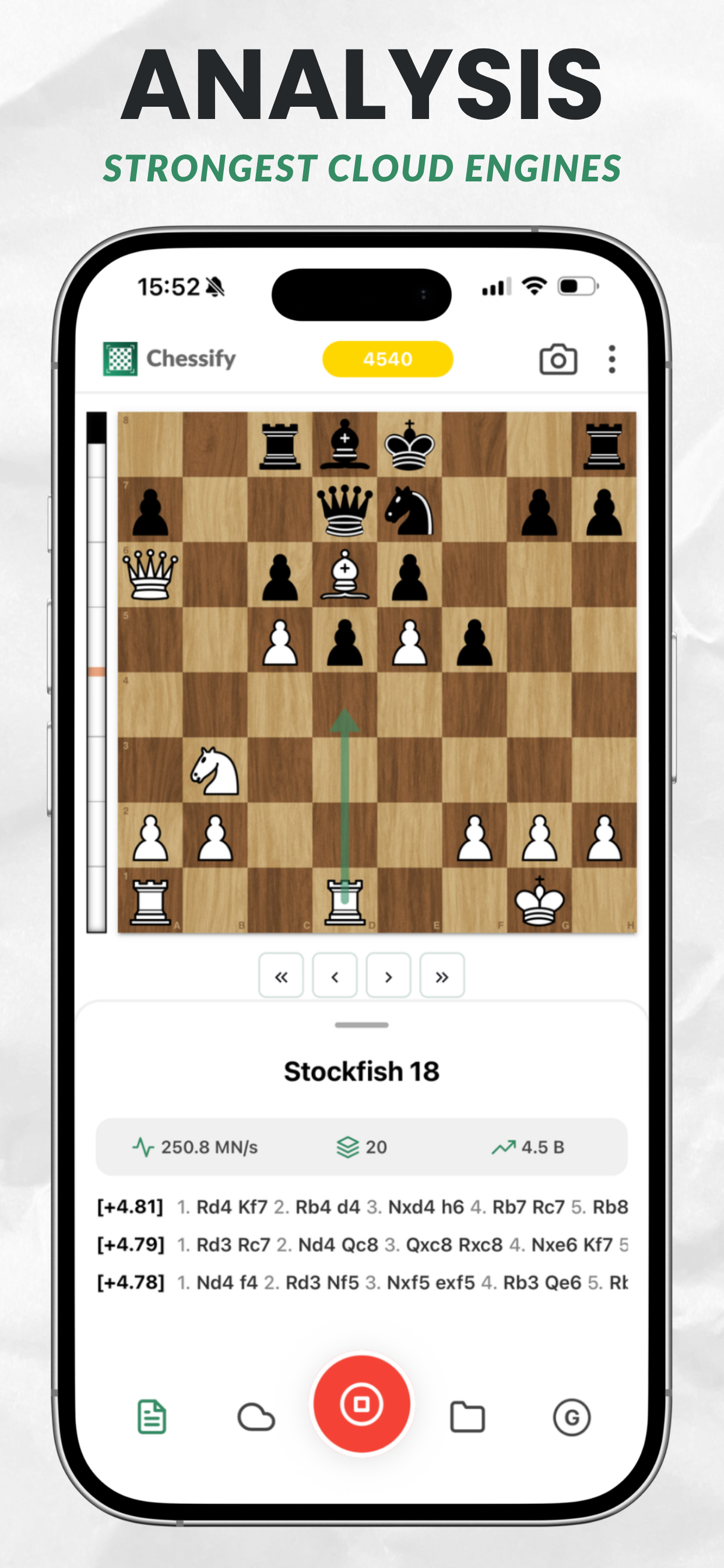 اسکرین شات 1 بازی Chessify: Scan & Analyze chess