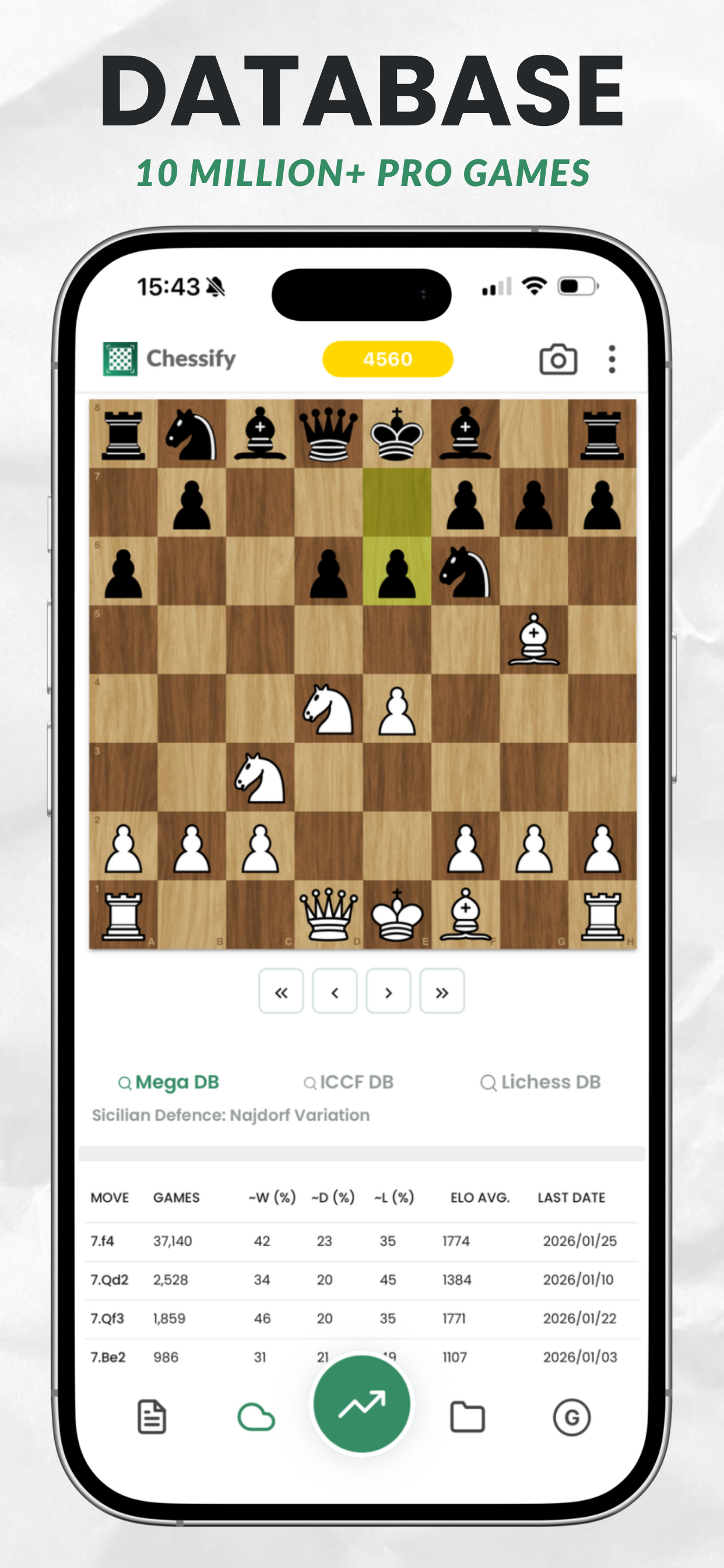 اسکرین شات 2 بازی Chessify: Scan & Analyze chess