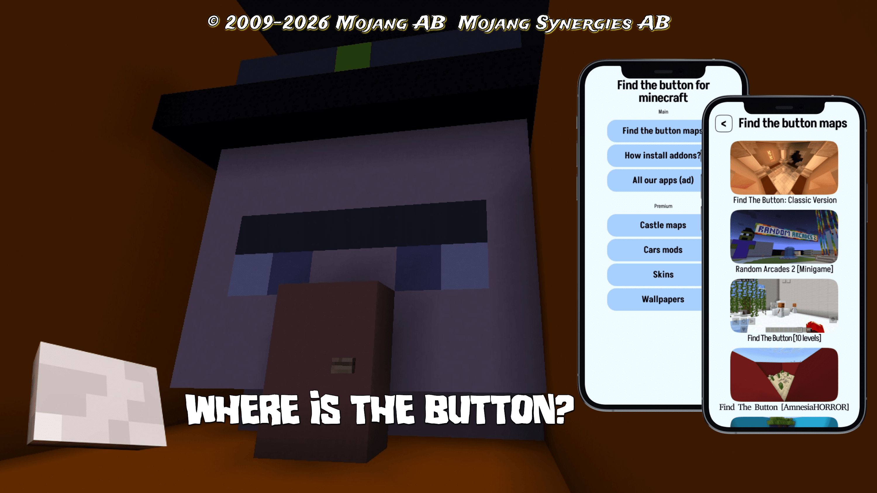 اسکرین شات 2 برنامه find the button for minecraft