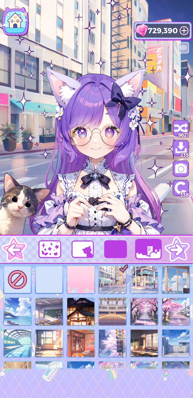 اسکرین شات 4 بازی Anime Style : Avatar Maker